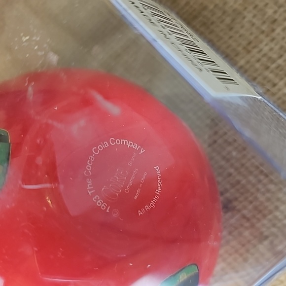 1993 Coca-Cola Christmas ornament - Picture 11 of 11